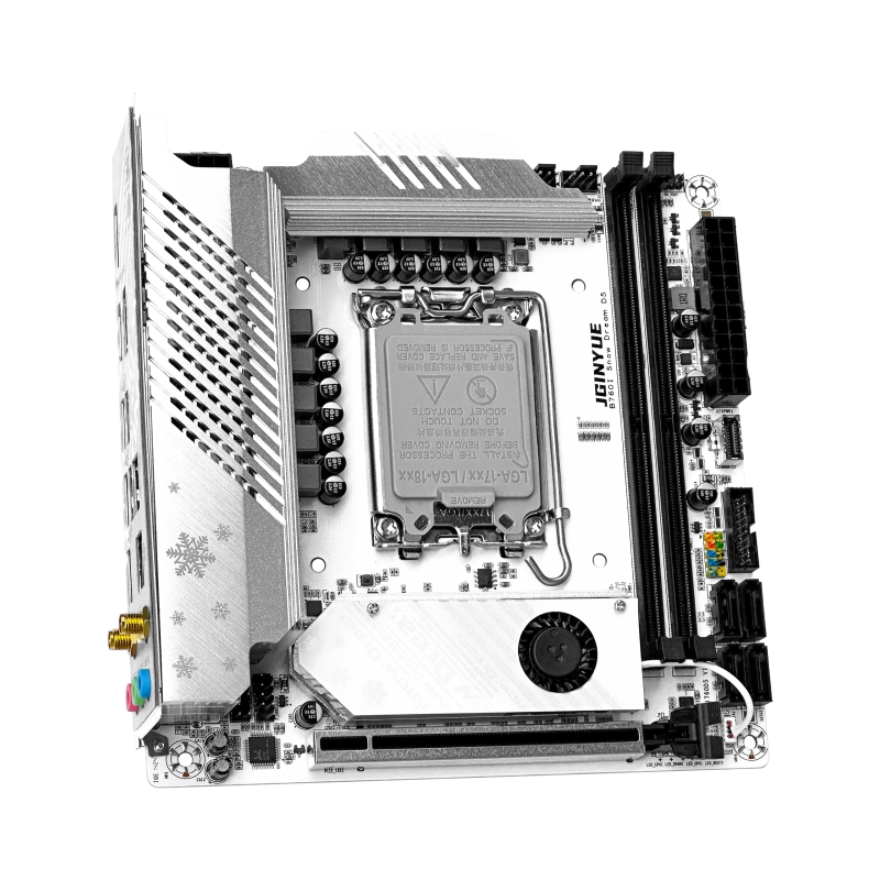 เมนบอร์ด JGINYUE B760i รองรับซ - Lga 1700 Ddr5 Itx Motherboard บทวิจารณ์และราคา