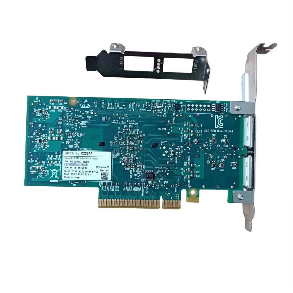 การ์ดอะแดปเตอร์เครือข่าย PCIe  - 10Gb Sfp+ Pcie Network Card Dual Port บทวิจารณ์และราคา