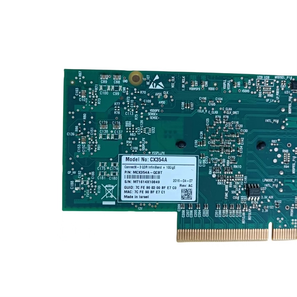การ์ดอะแดปเตอร์เครือข่าย PCIe  - 10Gb Sfp+ Pcie Network Card Dual Port บทวิจารณ์และราคา