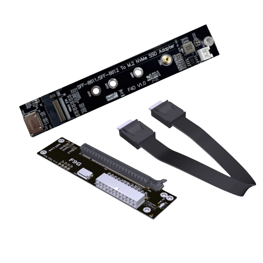 PCIe 4.0X4 64Gbps OCuLink แล็ป - External Gpu Dock Pcie 4.0 Oculink บทวิจารณ์และราคา