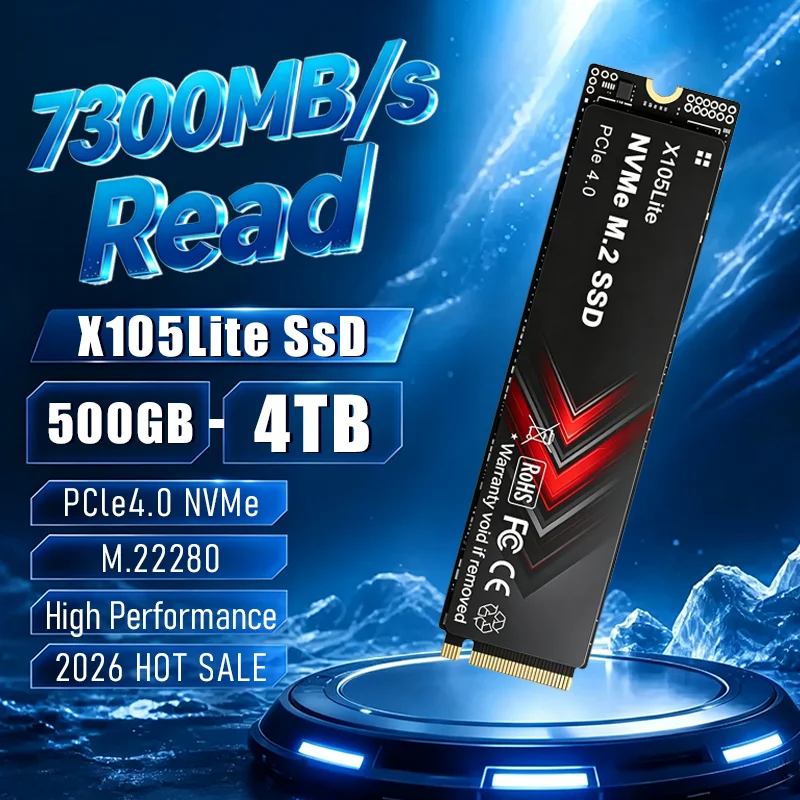 NEW X105Lite 500GB-4TB PCIe 4. - M.2 Nvme 4Tb Pcie 4.0 Ssd บทวิจารณ์และราคา