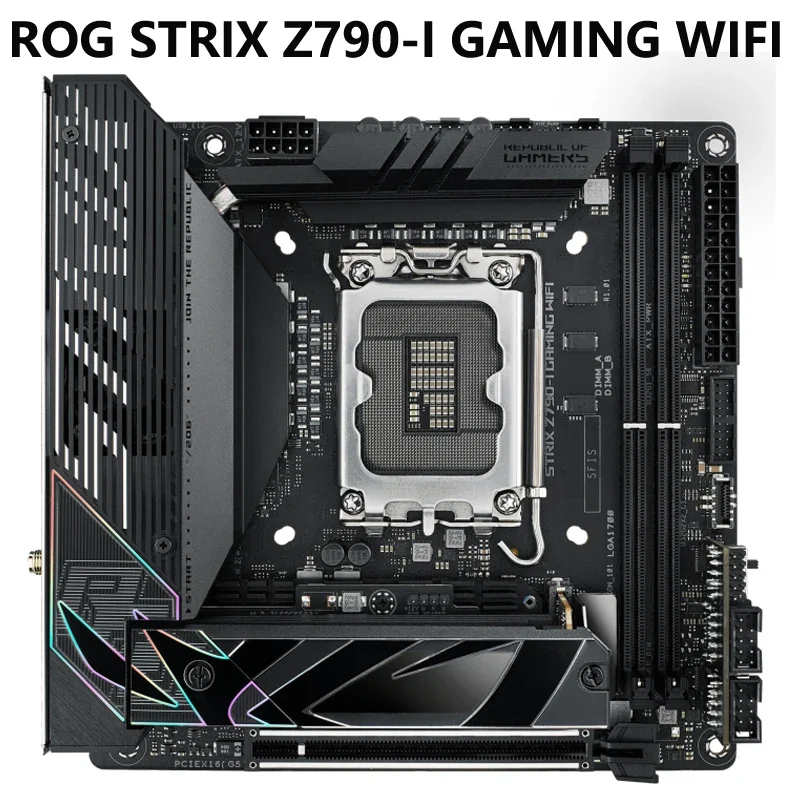 เมนบอร์ด ASUS ROG STRIX Z790-I - Lga 1700 Ddr5 Itx Motherboard บทวิจารณ์และราคา
