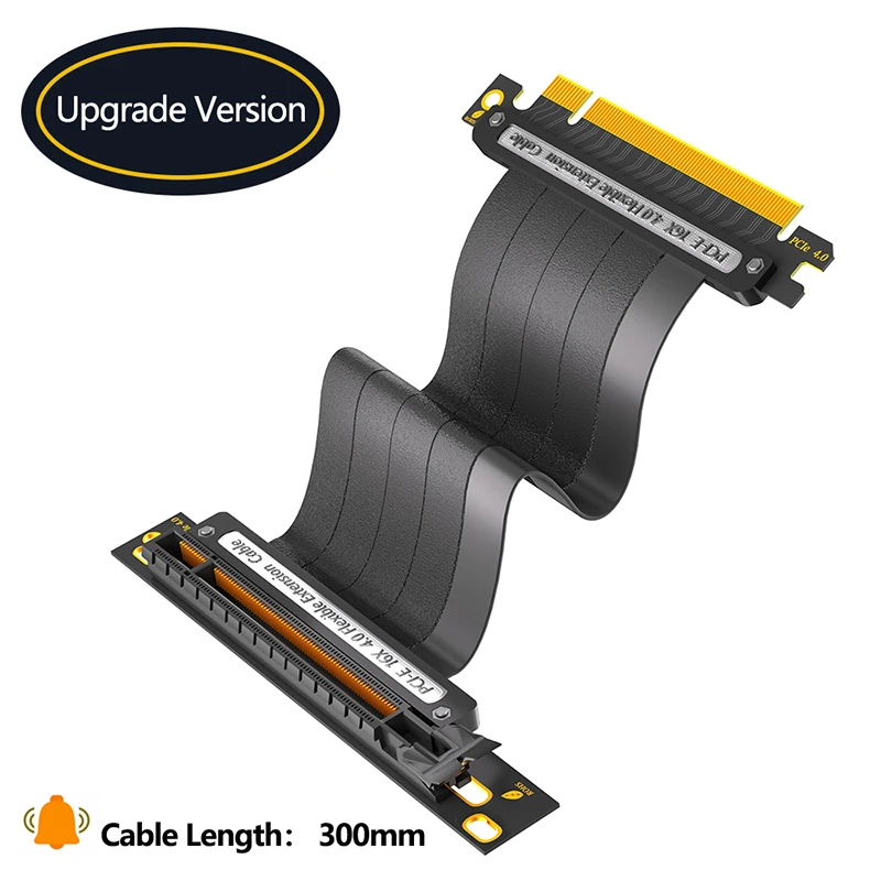 90 องศา PCI-E X16 4.0 ยืดหยุ่น - Pcie 4.0 X16 Riser Cable 90 Degree บทวิจารณ์และราคา