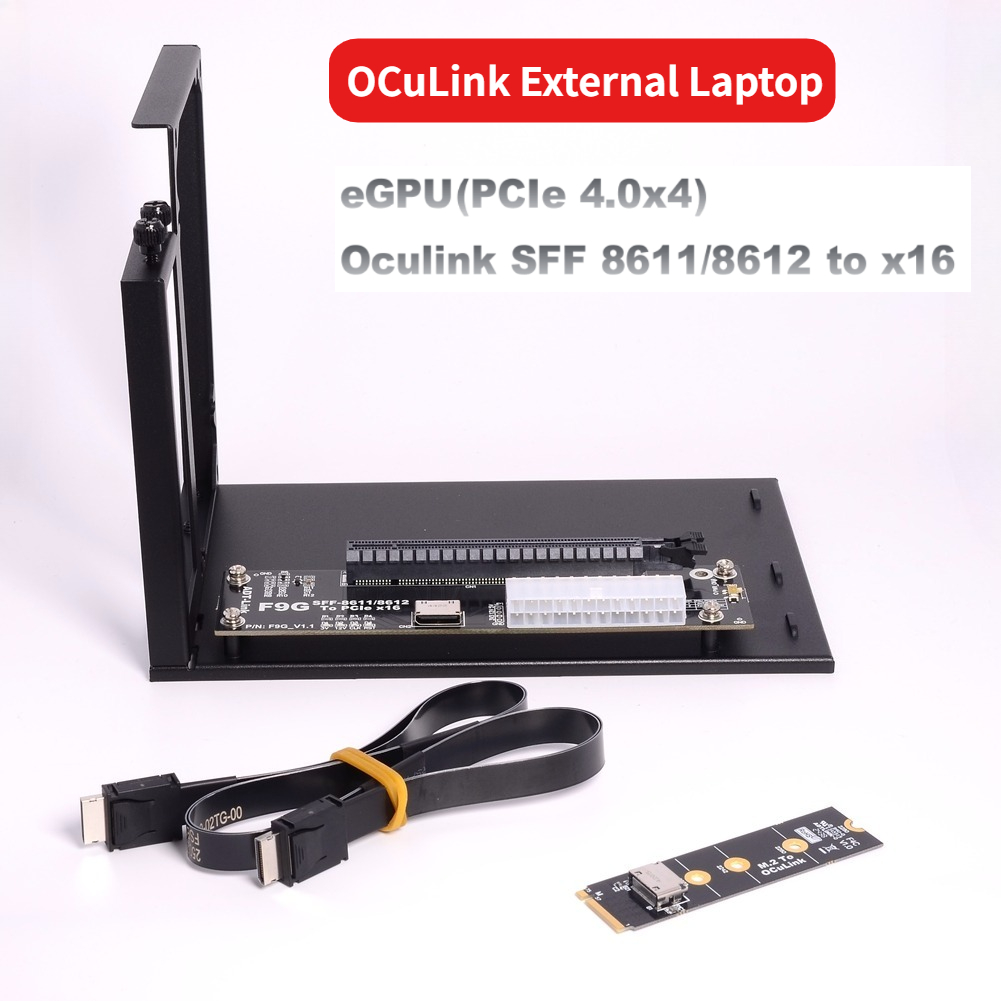 การ์ดเชื่อมต่อภายนอกสำหรับแล็ป - External Gpu Dock Pcie 4.0 Oculink บทวิจารณ์และราคา
