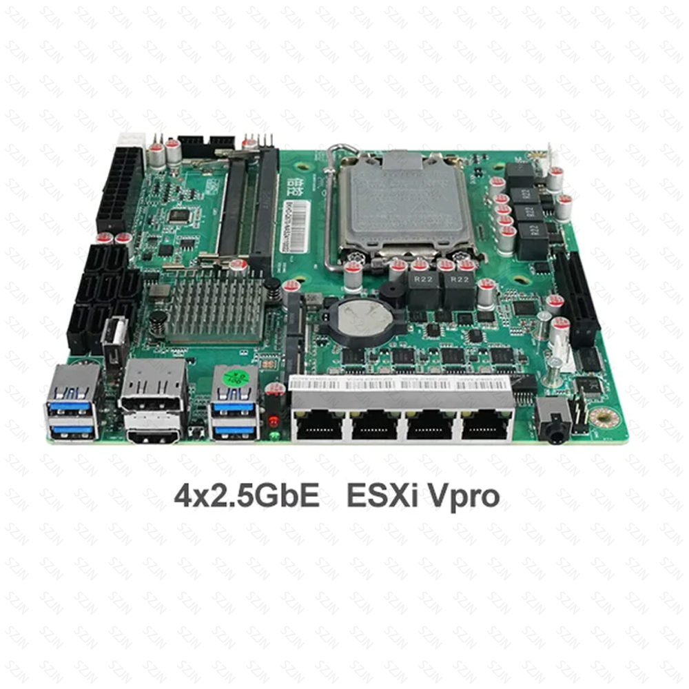 ชุดคอมโบเมนบอร์ด NAS Set Q670  - Lga 1700 Ddr5 Itx Motherboard บทวิจารณ์และราคา
