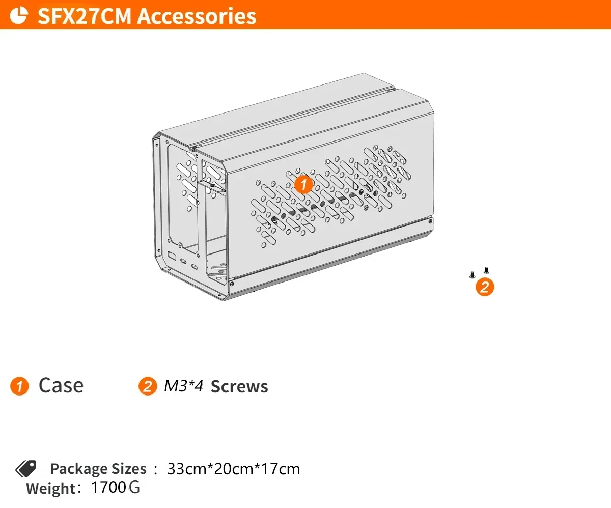 โครงเคสโลหะสำหรับ TH3P4 TH5P4  - External Gpu Dock Pcie 4.0 Oculink บทวิจารณ์และราคา
