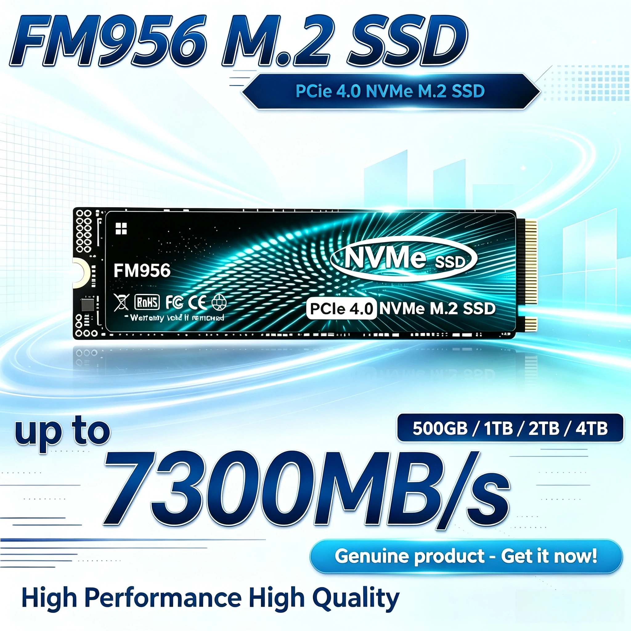 FM956 M.2 2280 NVMe SSD 500GB/ - M.2 Nvme 4Tb Pcie 4.0 Ssd บทวิจารณ์และราคา