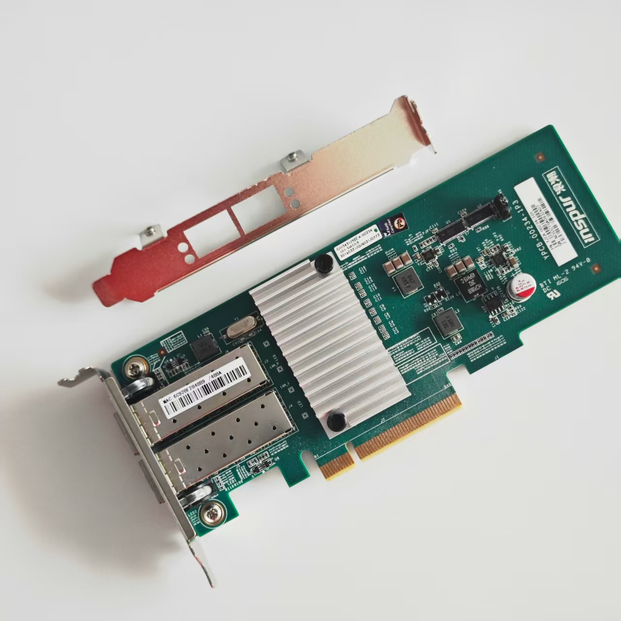 การ์ดเครือข่าย 10Gb SFP+ PCI-E - 10Gb Sfp+ Pcie Network Card Dual Port บทวิจารณ์และราคา
