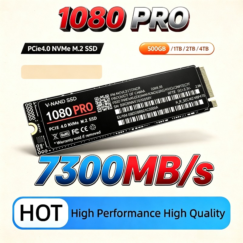SSD รุ่น 1080PRO แท้ M.2 NVMe  - M.2 Nvme 4Tb Pcie 4.0 Ssd บทวิจารณ์และราคา