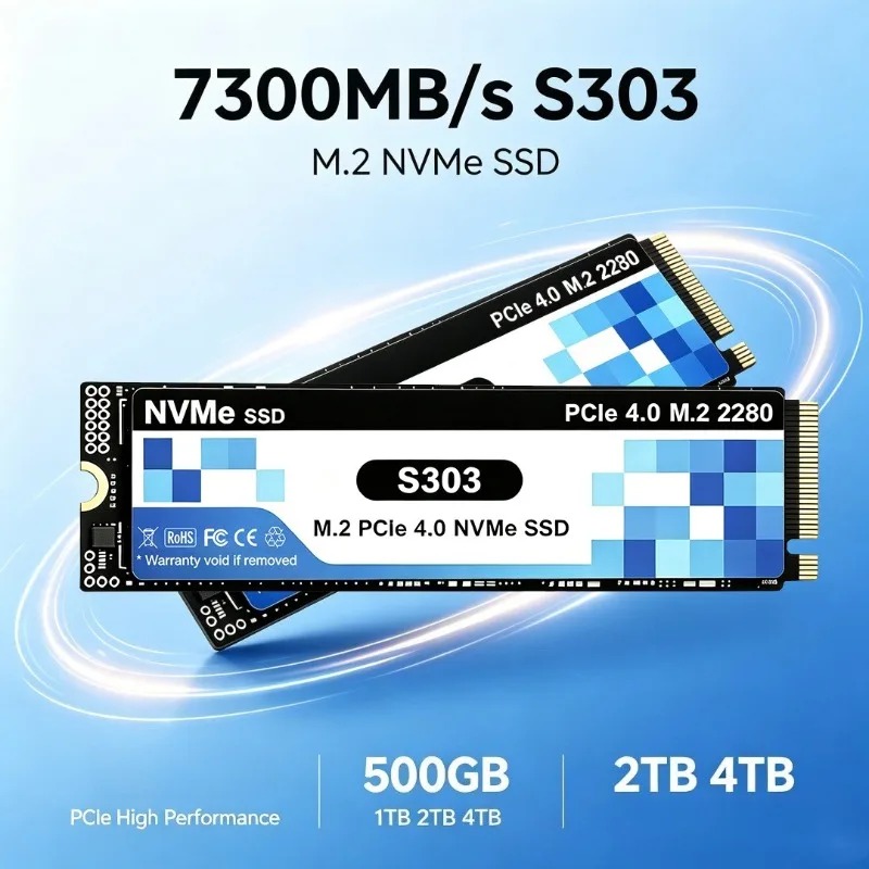 S303 M.2 NVMe SSD ภายใน ความจุ - M.2 Nvme 4Tb Pcie 4.0 Ssd บทวิจารณ์และราคา