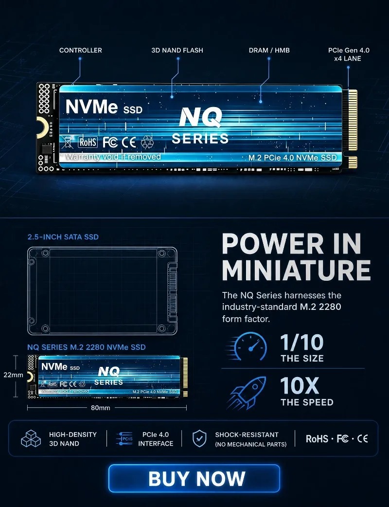 NQ 2TB 4TB SSD M.2 NVMe ไดรฟ์โ - M.2 Nvme 4Tb Pcie 4.0 Ssd บทวิจารณ์และราคา
