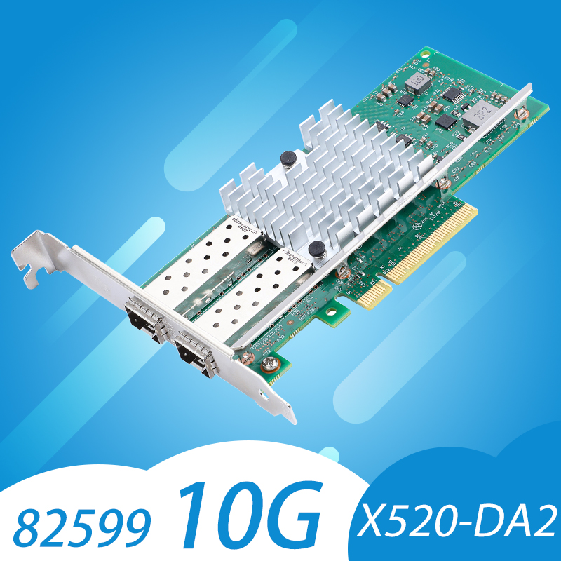 Intel X520-DA2 10Gb SFP+ การ์ด - 10Gb Sfp+ Pcie Network Card Dual Port บทวิจารณ์และราคา