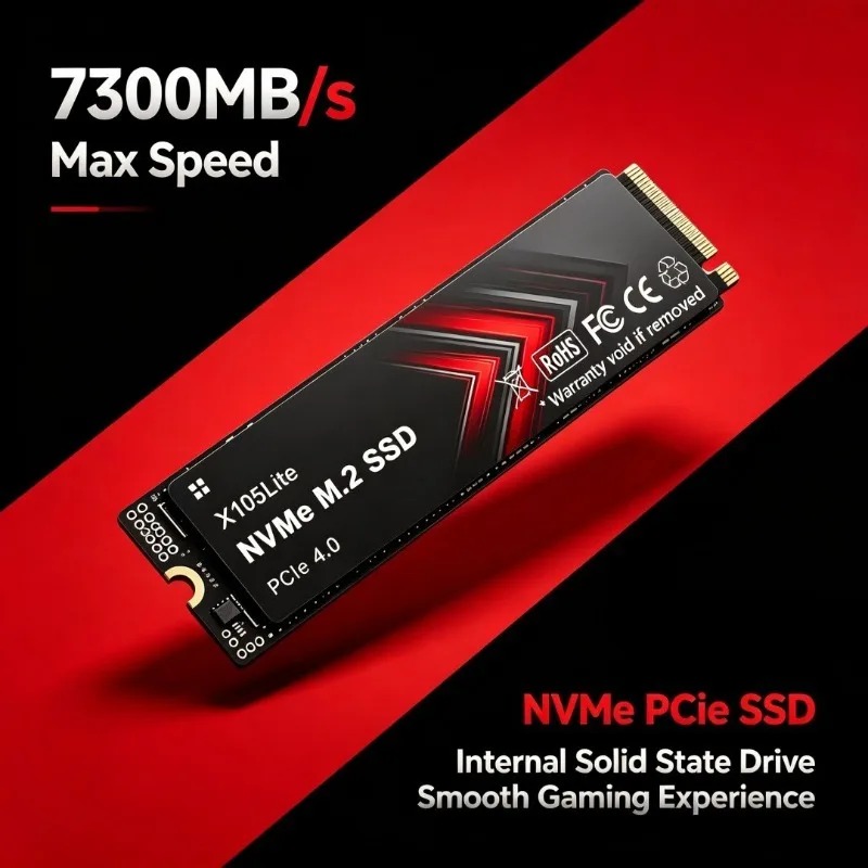 X105Lite M.2 NVMe SSD PCIe 4.0 - M.2 Nvme 4Tb Pcie 4.0 Ssd บทวิจารณ์และราคา