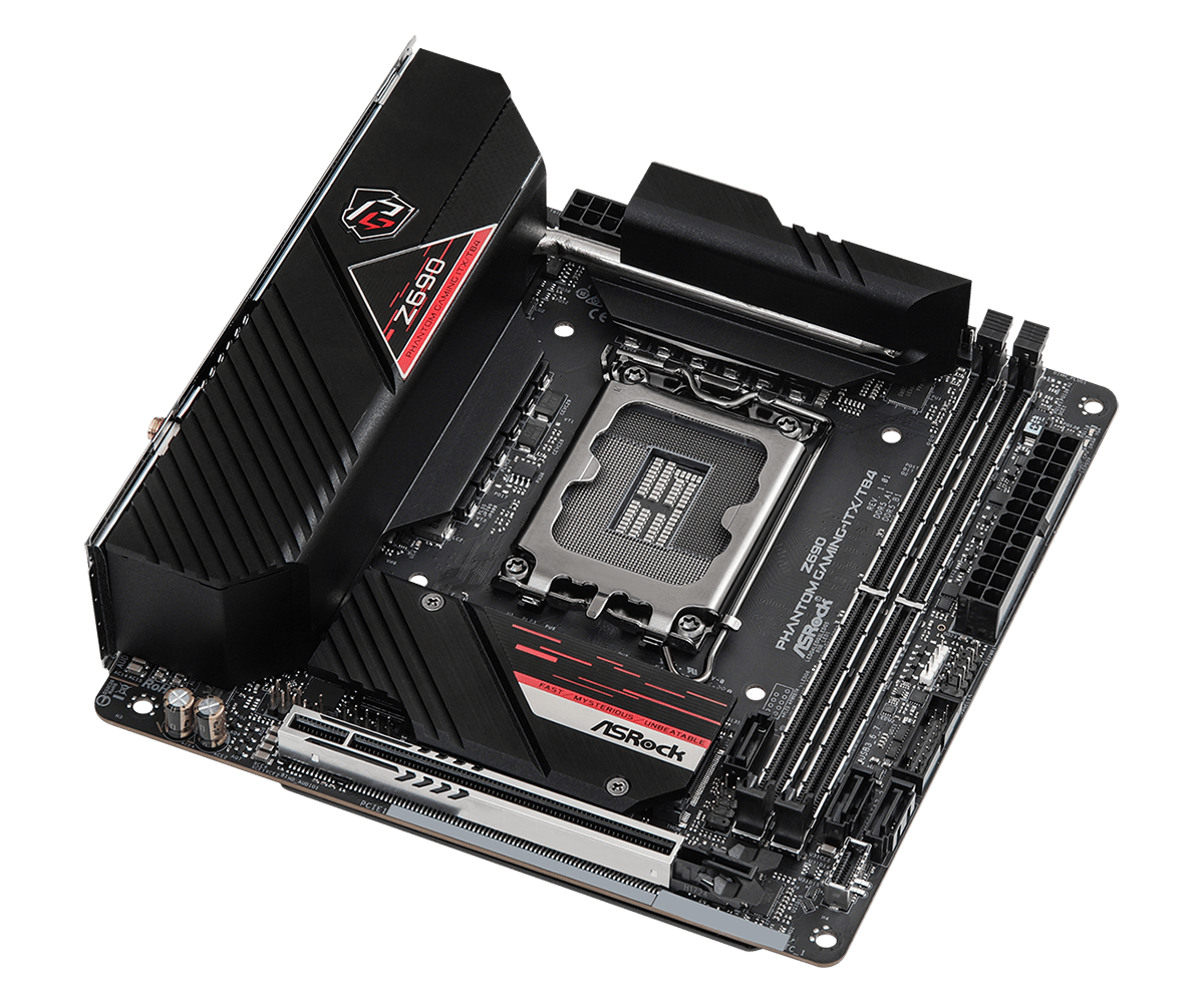 ASROCK Z690 Phantom Gaming-ITX - Lga 1700 Ddr5 Itx Motherboard บทวิจารณ์และราคา