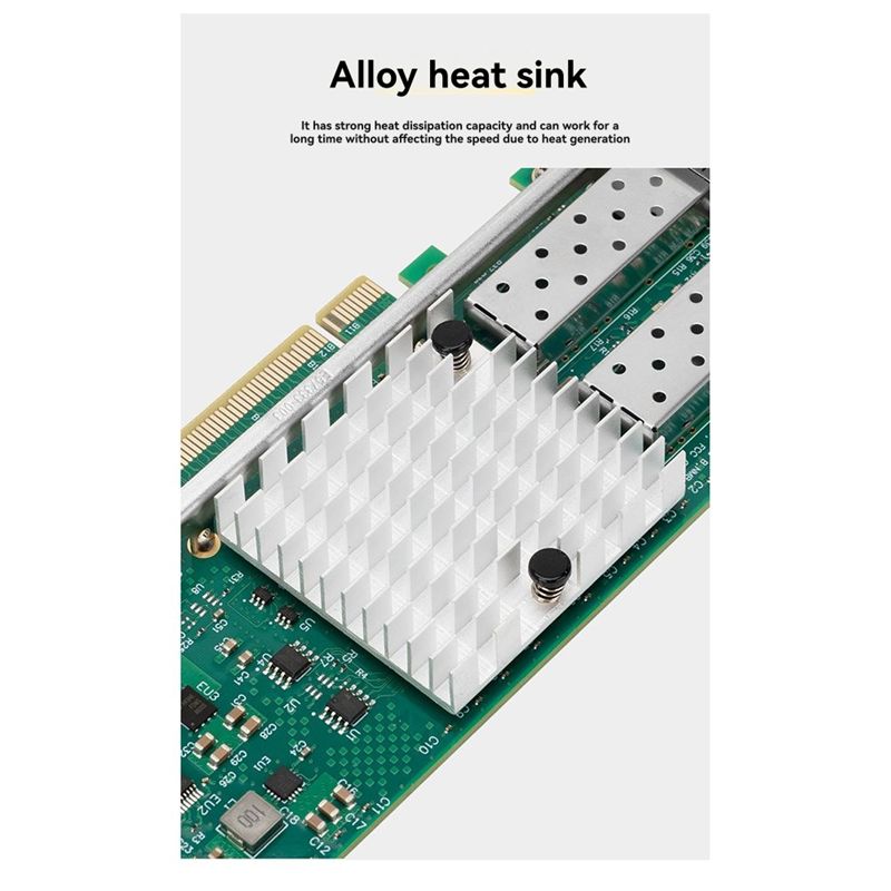 การ์ดเครือข่าย X520-DA1 Dual P - 10Gb Sfp+ Pcie Network Card Dual Port บทวิจารณ์และราคา